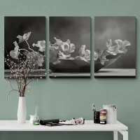 art-studio-table-with-flowering-plant