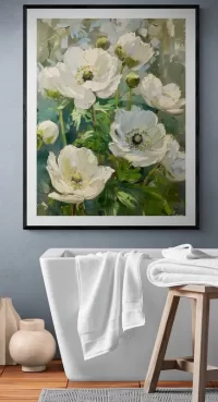 modern-bathroom-with-ceramic-vases