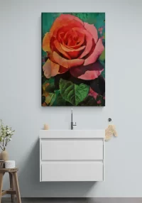 bathroom-with-modern-white-vanity